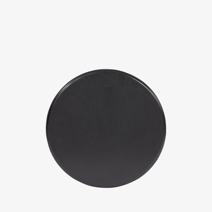 Table d'appoint Paden à quatre mains en acacia noir vieilli