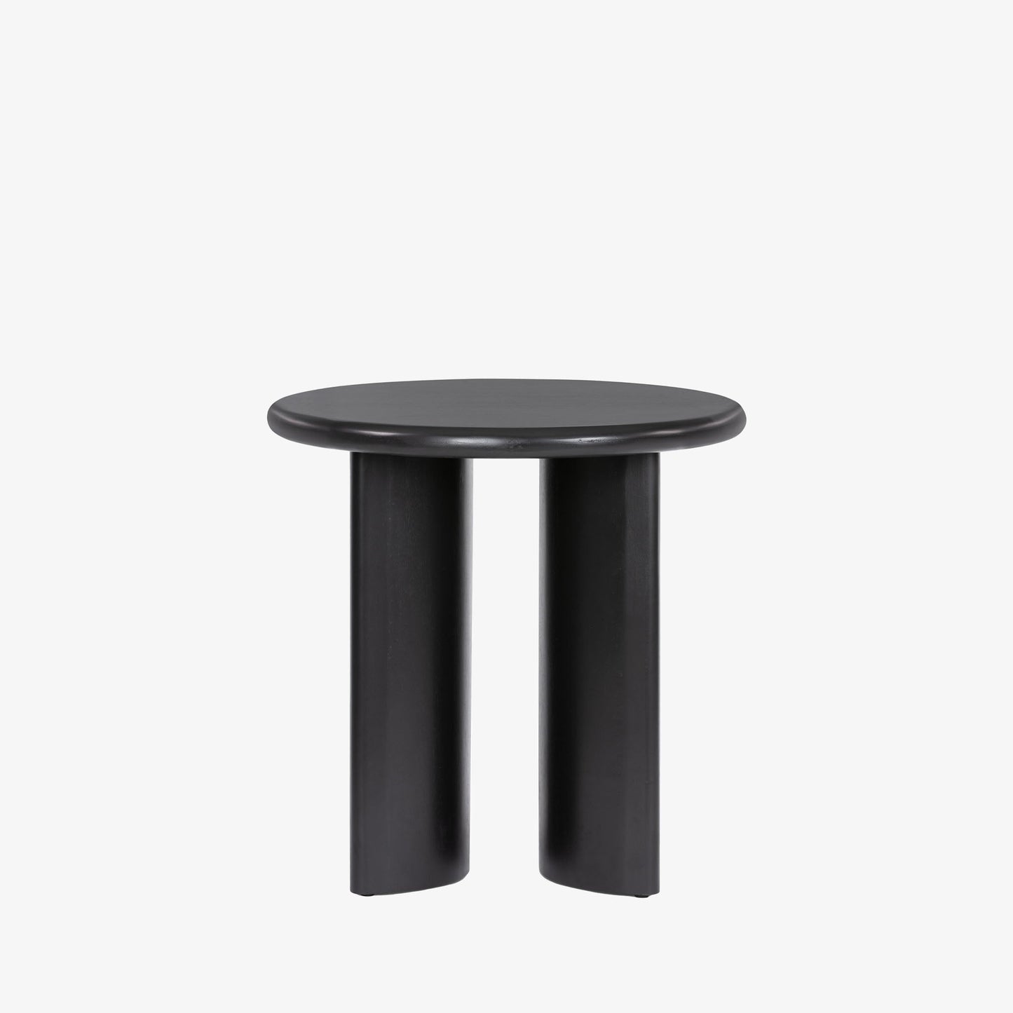 Table d'appoint Paden à quatre mains en acacia noir vieilli