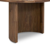 Table basse Four Hands Paden 51 en acacia brun vieilli