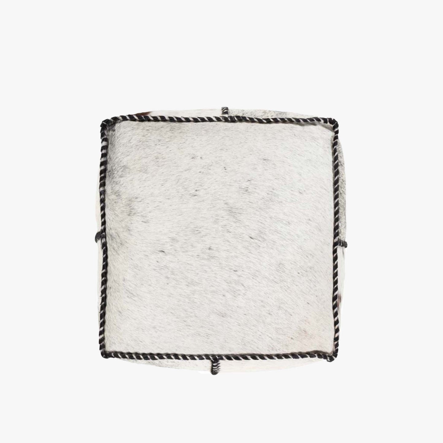 Ottoman en peau de vache Ranger