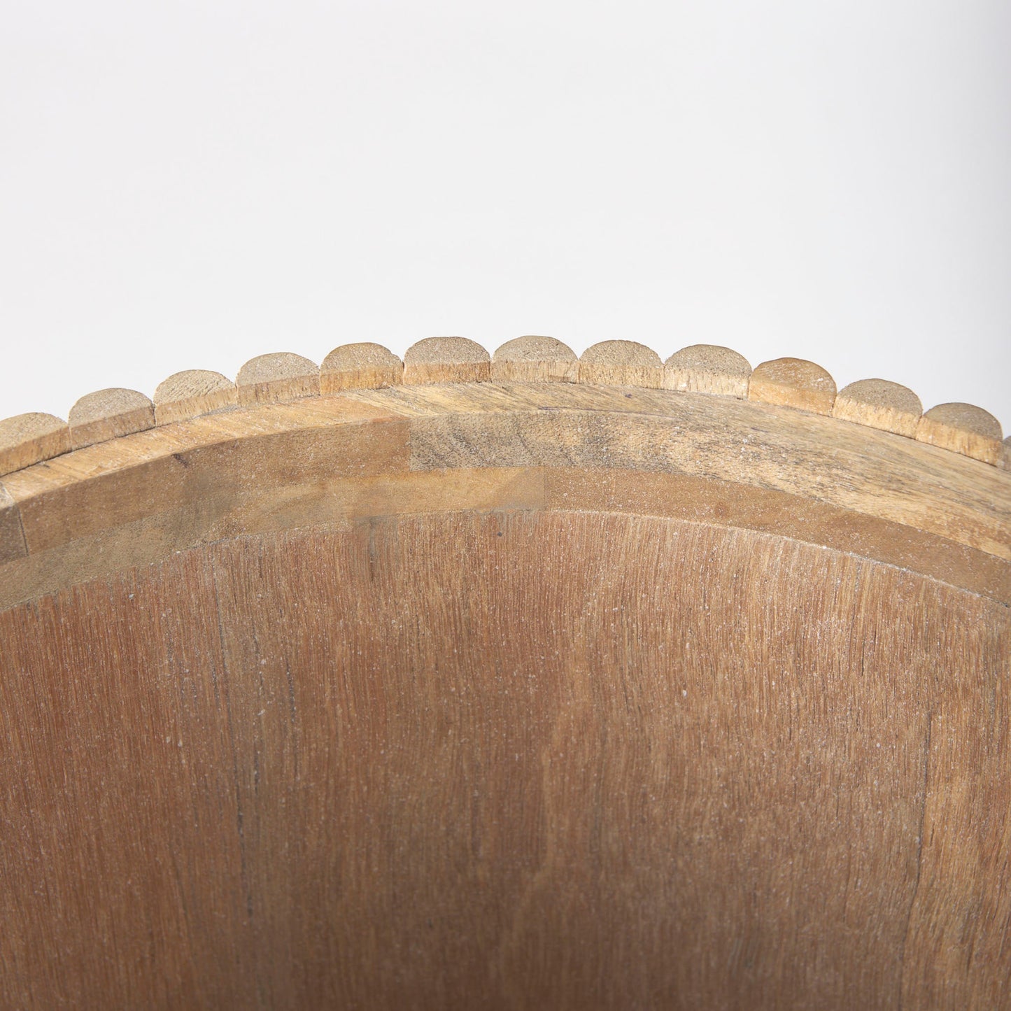Table d'appoint Reece Reeded en naturel