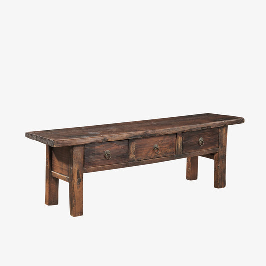 Table basse en bois rustique 