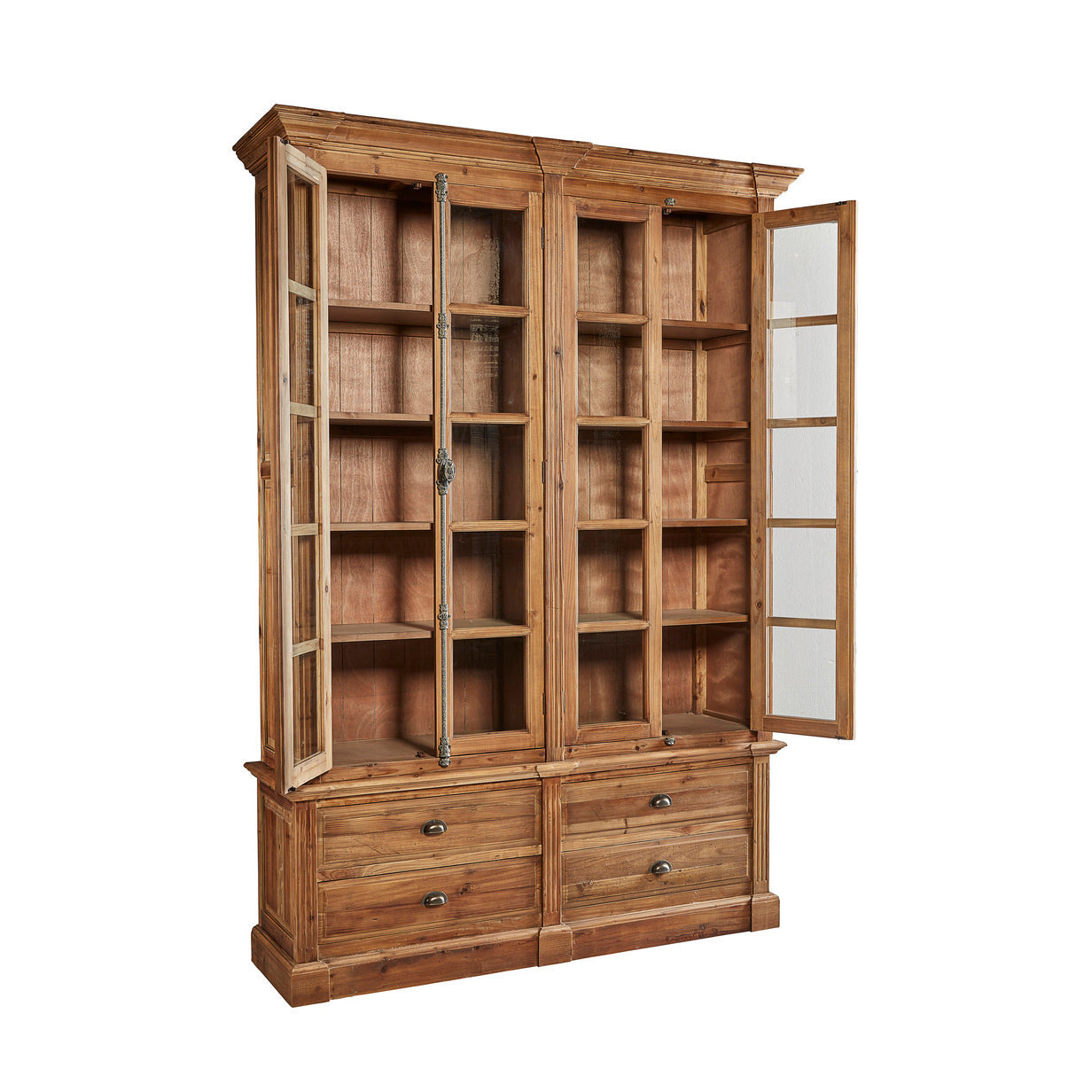 Bibliothèque en orme récupéré Sawyer