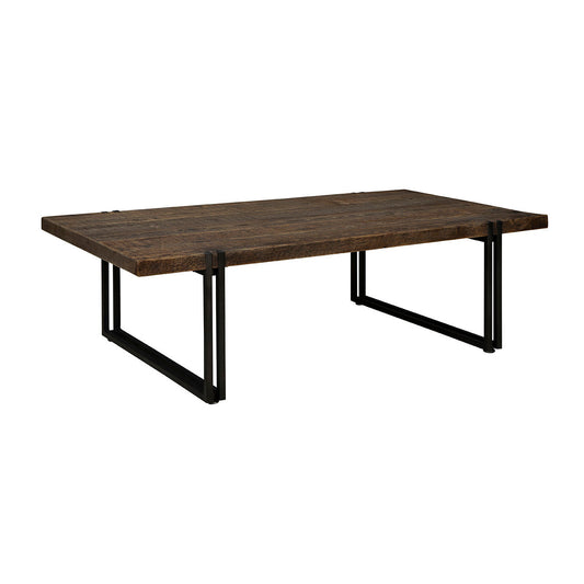 Table basse saxonne récupérée 
