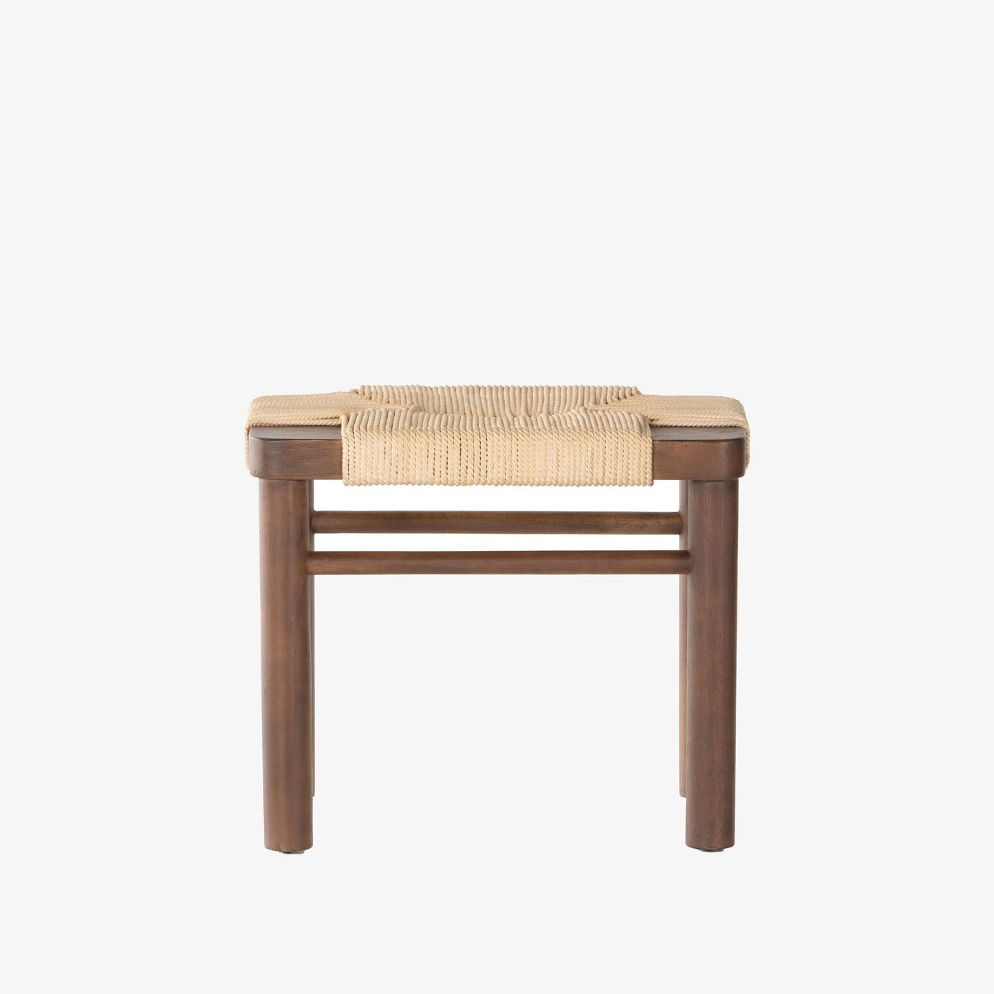 Tabouret Shona à quatre mains en coton vintage