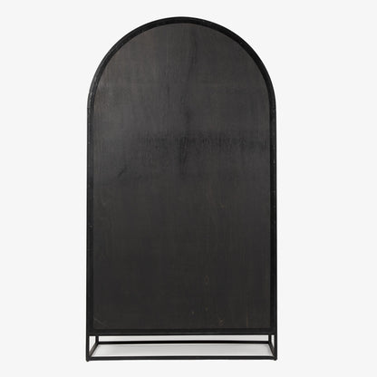 Armoire à curiosités à dessus arqué Sawyer