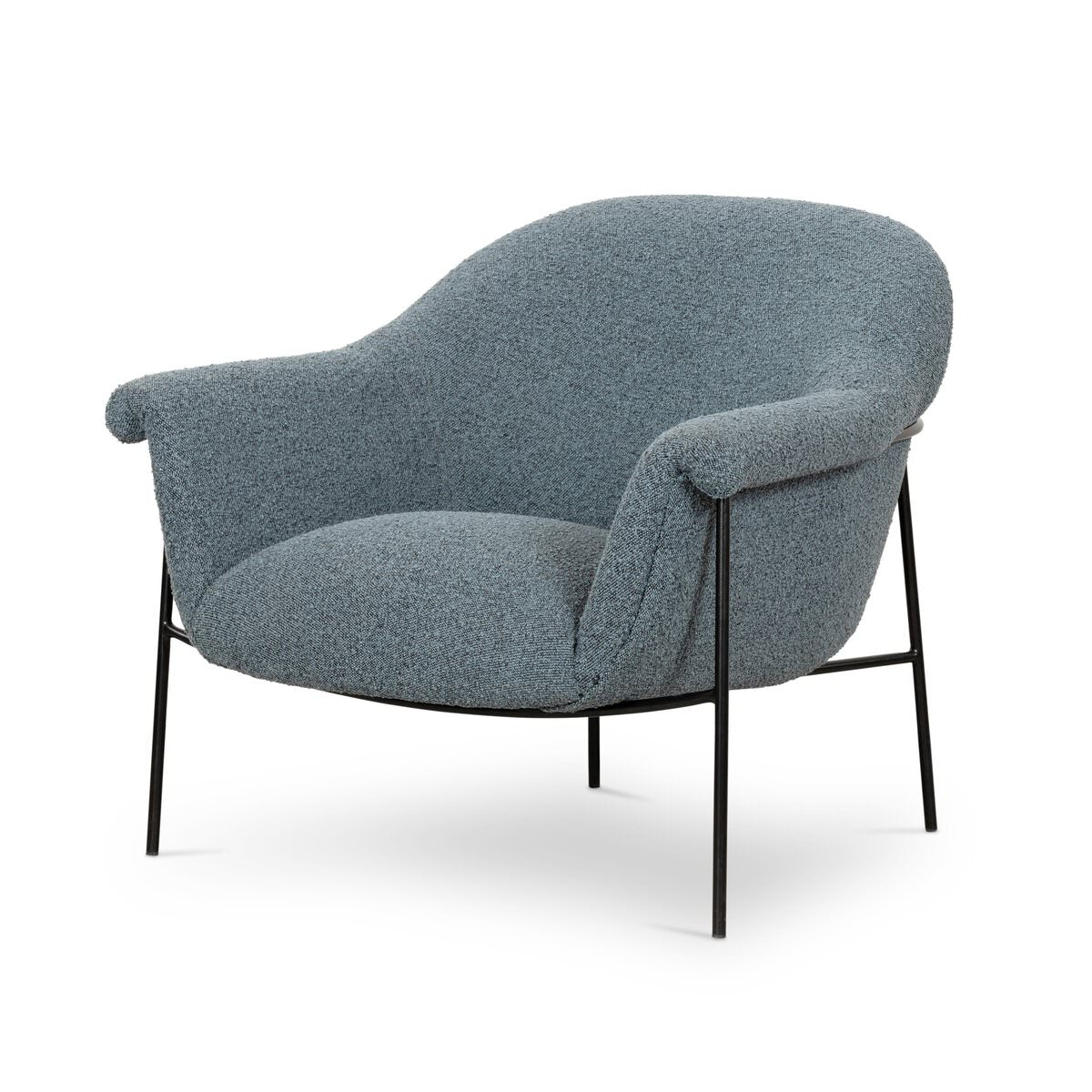 Chaise Suerte à quatre mains en Knoll Sky