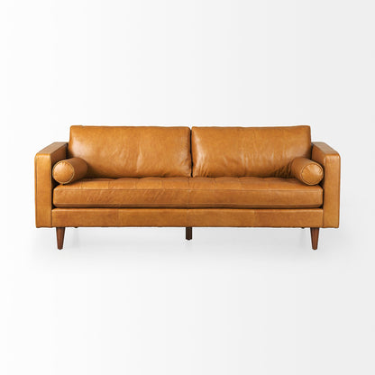 Canapé Arne en cuir beige