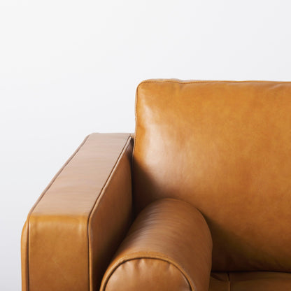 Canapé Arne en cuir beige