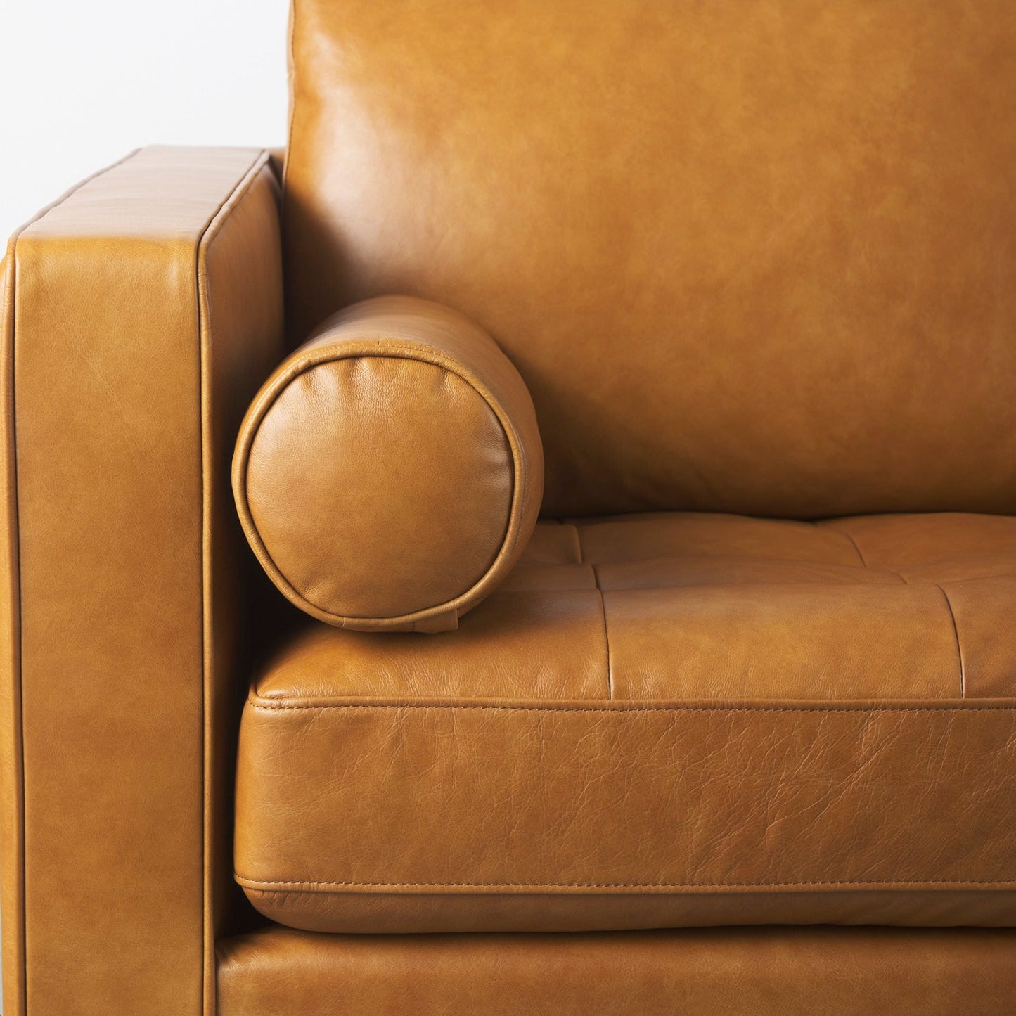 Canapé Arne en cuir beige