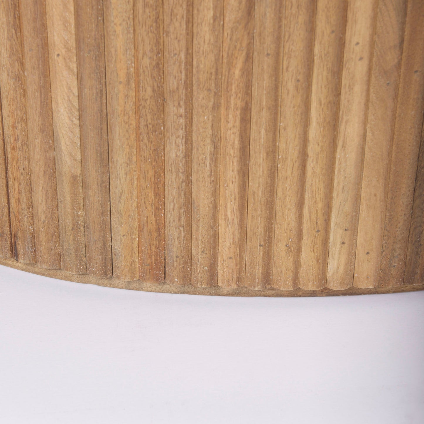 Table basse ovale en roseau Reece