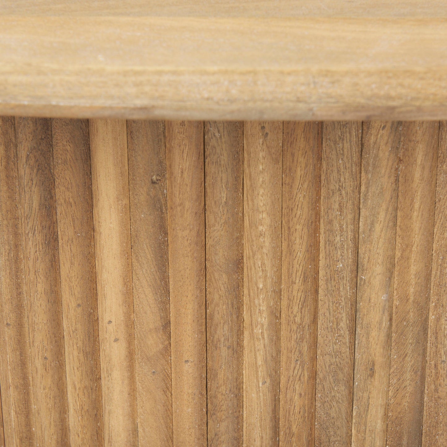 Table basse ovale en roseau Reece