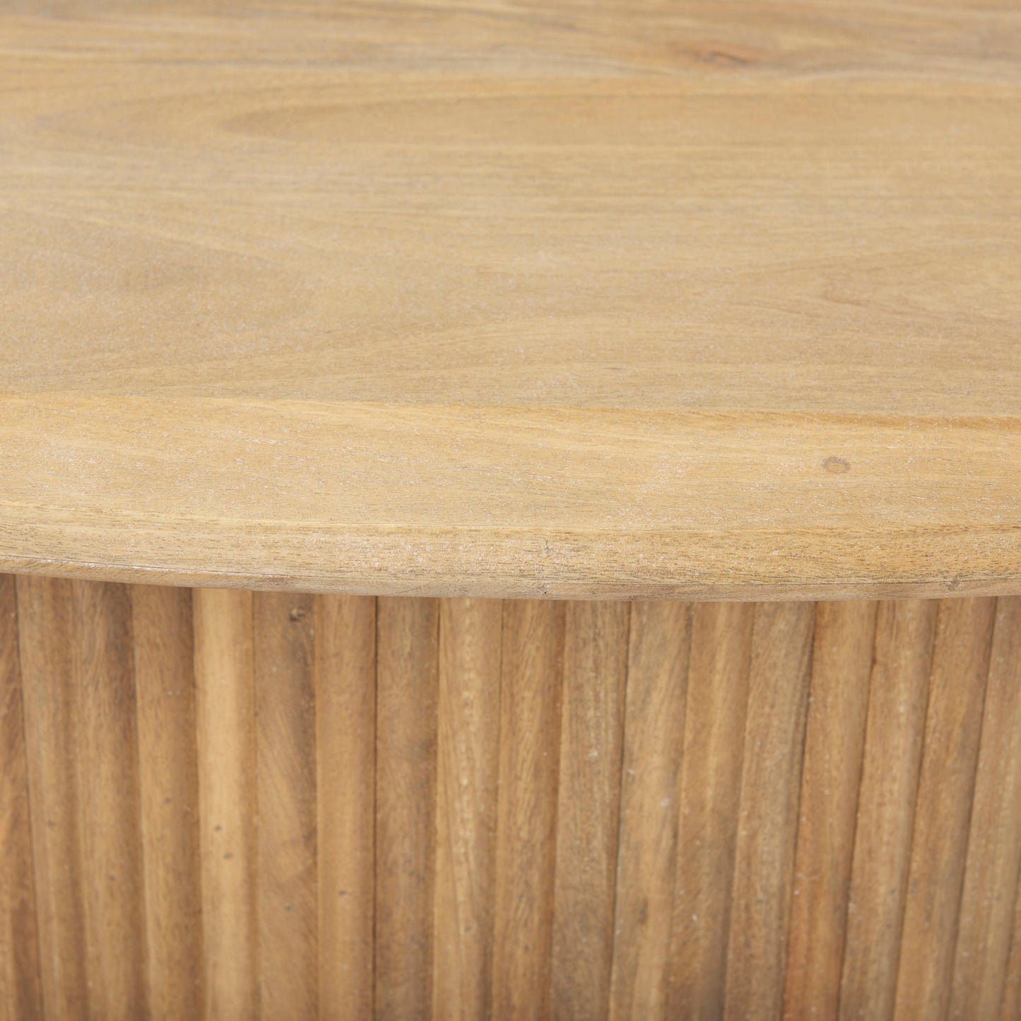 Table basse ovale en roseau Reece