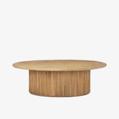 Table basse ovale en roseau Reece
