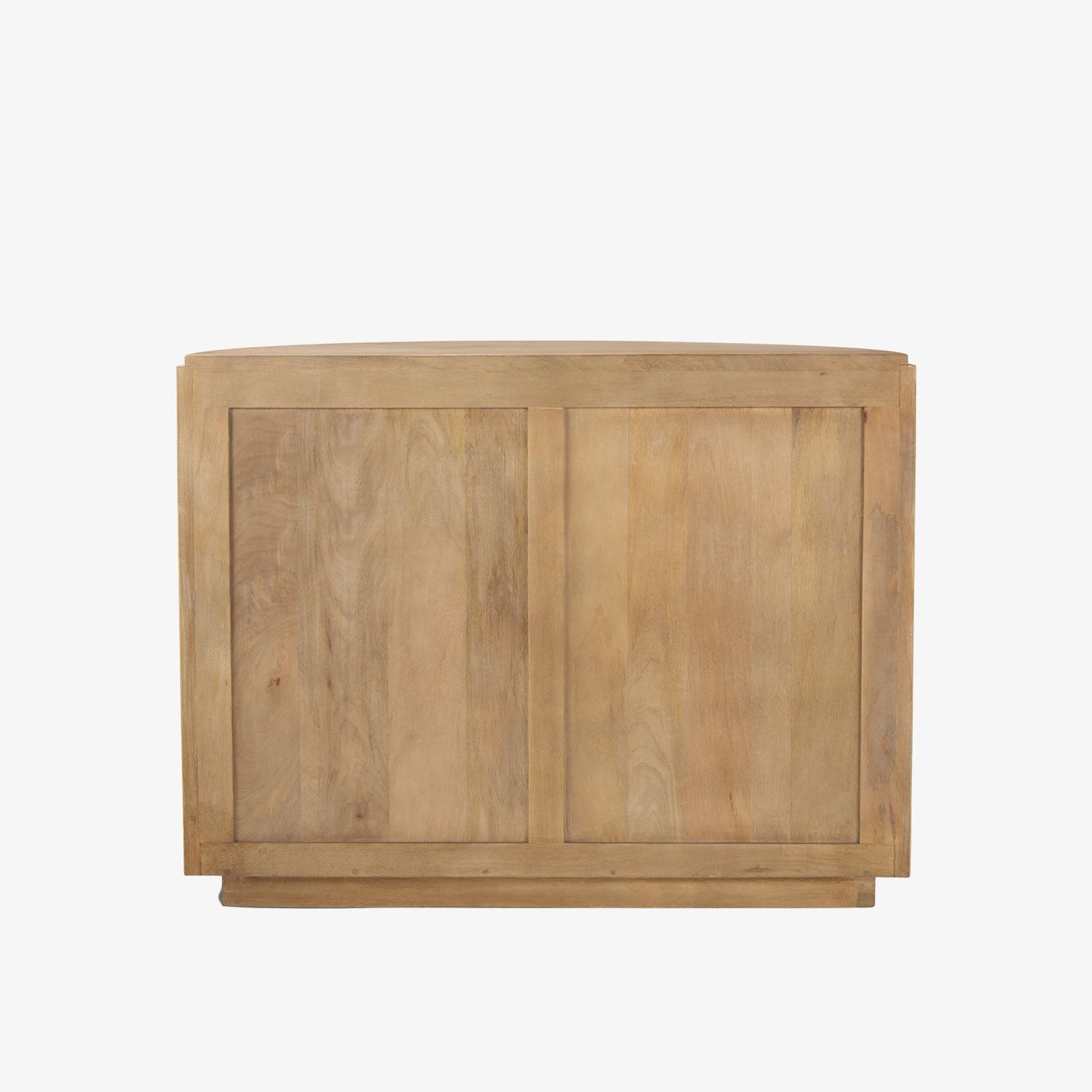 Armoire demi-lune Talia en cannes naturelles