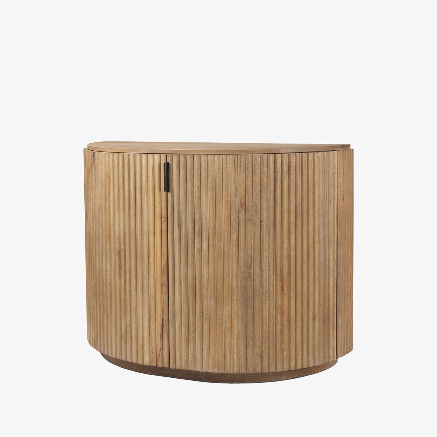 Armoire demi-lune Talia en cannes naturelles