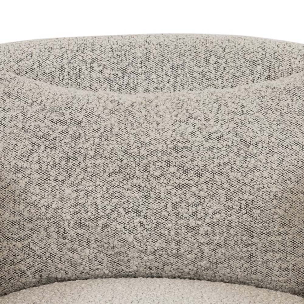 Chaise pivotante Topanga à quatre mains en Knoll Domino
