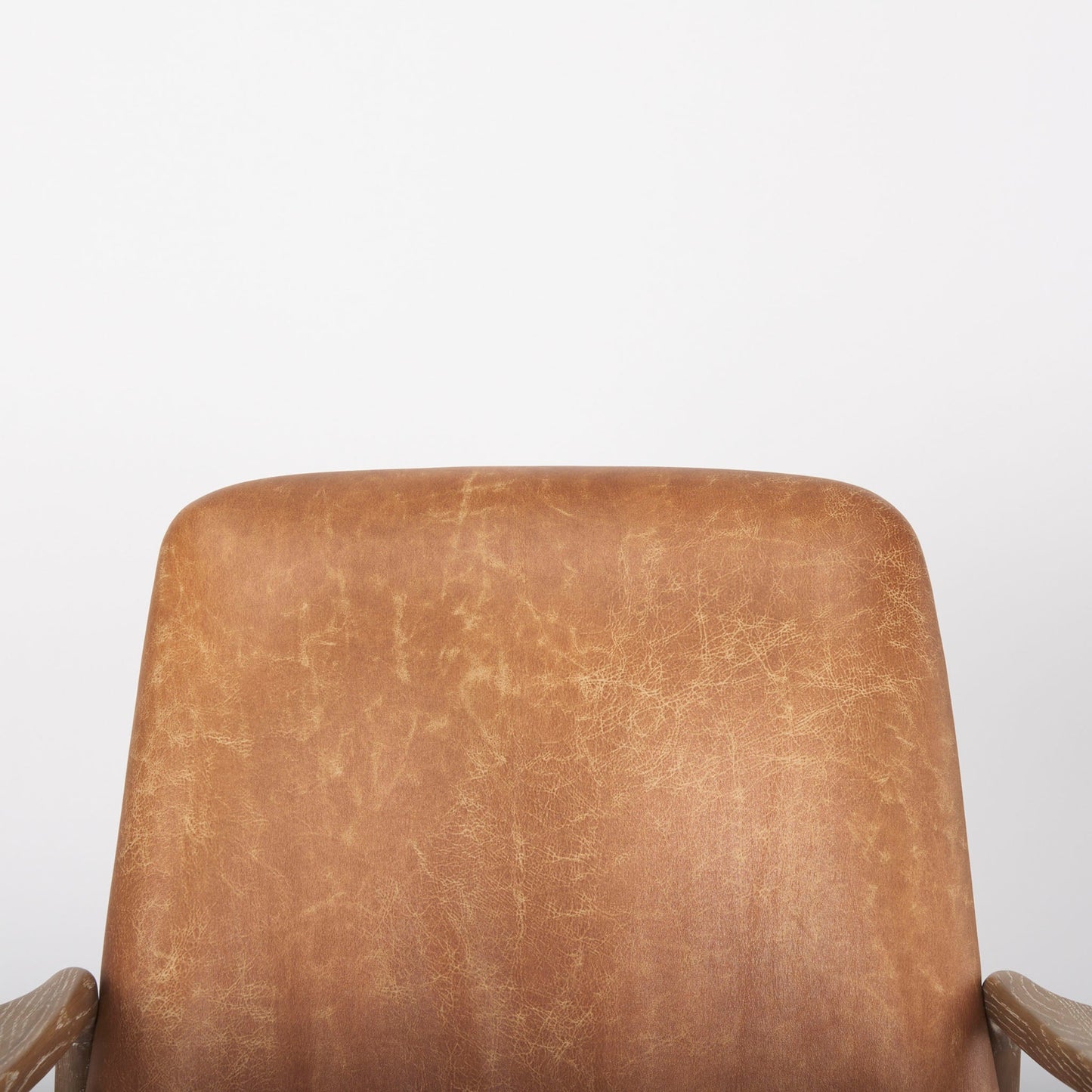 Fauteuil d'appoint Winston en cognac