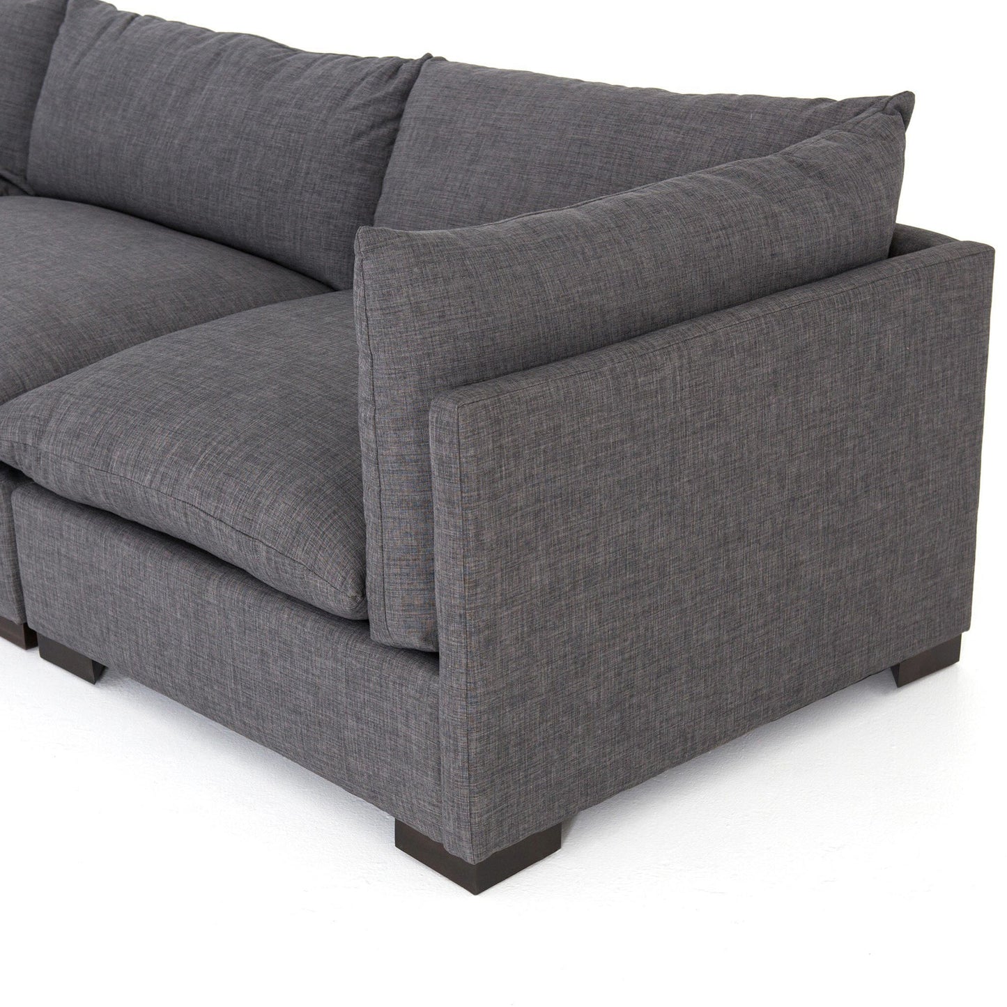 Canapé modulable Westwood 3 pièces Four Hands en charbon Bennett