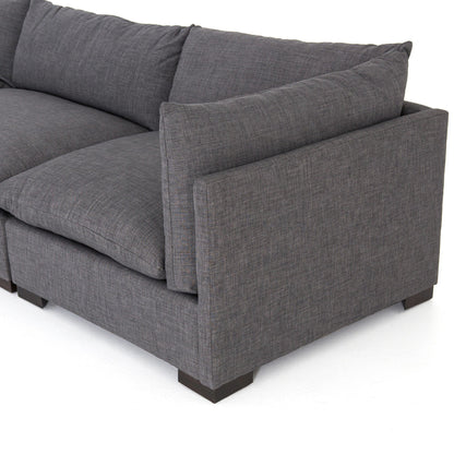 Canapé modulable Westwood 3 pièces Four Hands en charbon Bennett
