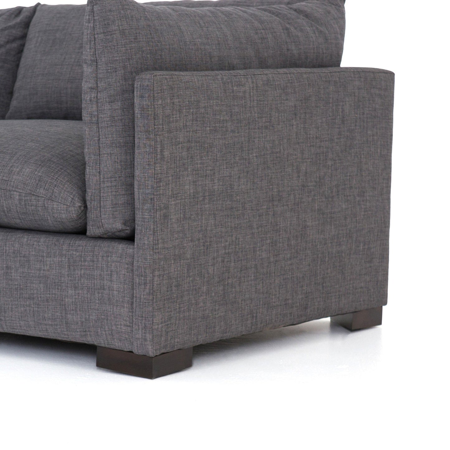 Canapé modulable Westwood 3 pièces Four Hands en charbon Bennett